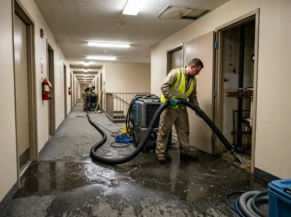 multi-unit-apartment-hallway-f-005 — frequently asked questions, Emergency Burst Pipe Water Extraction & Removal in Coaling,…